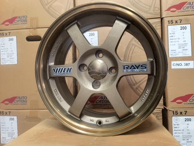 Rim Thai 15 VOLK TE37 MYVI JAZZ SAGA VIOS - Car Accessories & Parts for ...