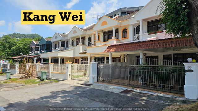 EXTRA BACKYARD|2 Storey Terrace Landed at Sungai Kelian|Tanjung Bungah 1