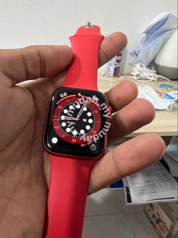Apple Watch Series 6 44MM + Cellular (RED COLOUR) - Mobile Phones \u0026 Gadgets  for sale in Johor Bahru, Johor