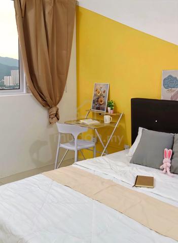BAYAN LEPAS ✨Premium Room FOR RENT  @ FEMALE/ MIX gender unit 1