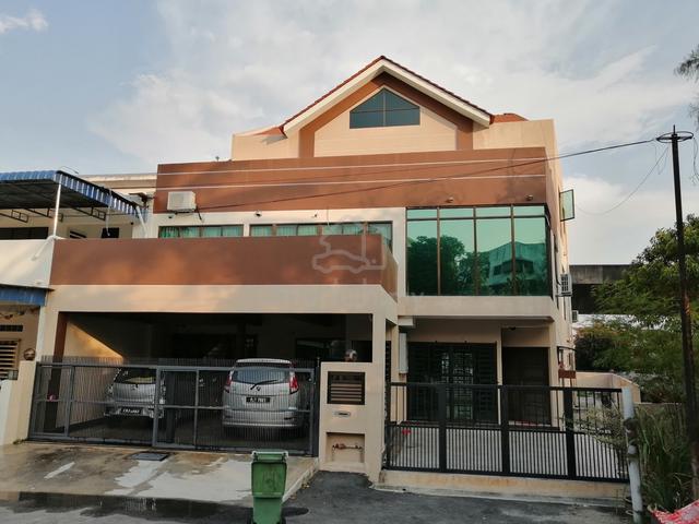 Penang Bayan Baru main road side corner 3.5 storey terrace house for c 1