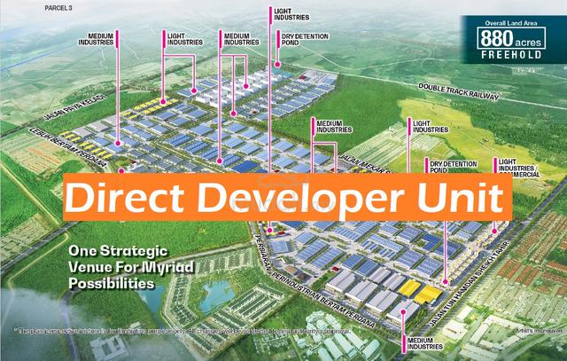 Bertam Ready to Build with Infrastructure Industrial Land for Sales 1