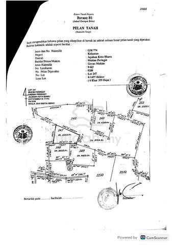 Tanah Untuk Dijual Di Peringat Kelantan 2