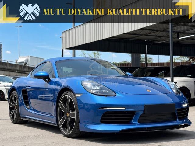 SPORT CHRONO 2018 Porsche 718 CAYMAN S 2.0L (A) - 1