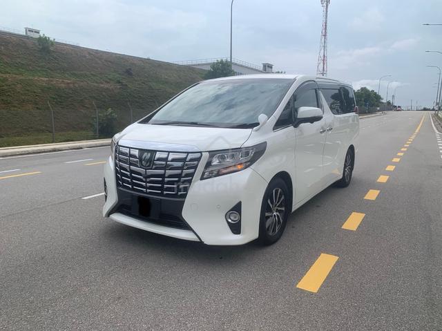 2016 Toyota ALPHARD 2.5 S A PACKAGE TYPE BLACK - 2
