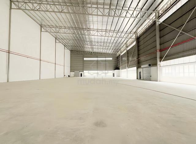 (FREEHOLD! WITH SECURITY!!) 1 Storey Cluster Factory, Bandar Enstek 3