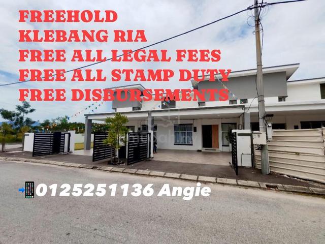Freehold Single Storey Terrace at Klebang Ria 1