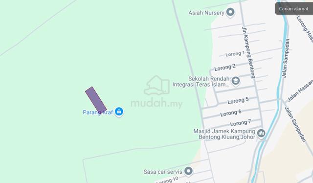 TANAH KEBUN 2 Ekar di Kg Bentong Dalam, Kluang [PALING MURAH] 4