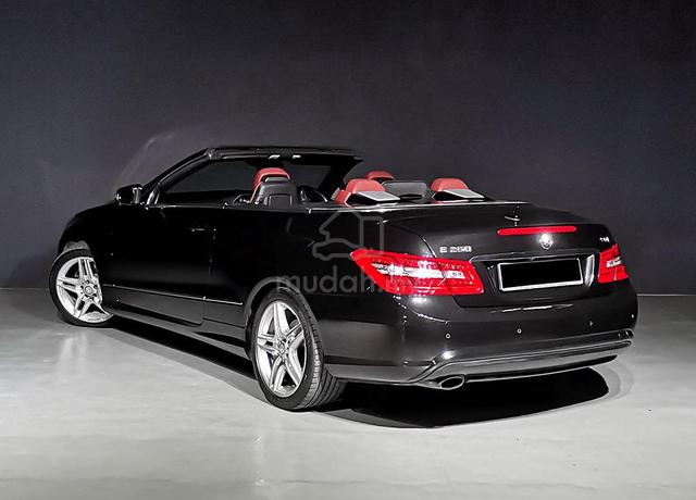 2011 E250 1.8 Cabriolet AMG Convertible Red Intrio - 2