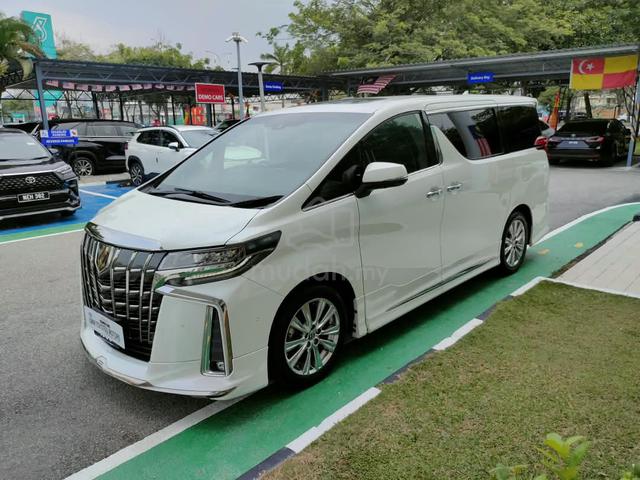 2021 Toyota ALPHARD 2.5 GOLDEN EYES (A) -24666KM- - 2
