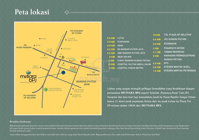Rumah Teres Satu Setengah Tingkat Eksklusif di Sungai Petani 5