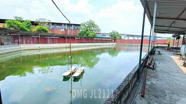 Bukit Kemuning Fishing Pond Land Size 30K sqft With 2 Storey Office 1