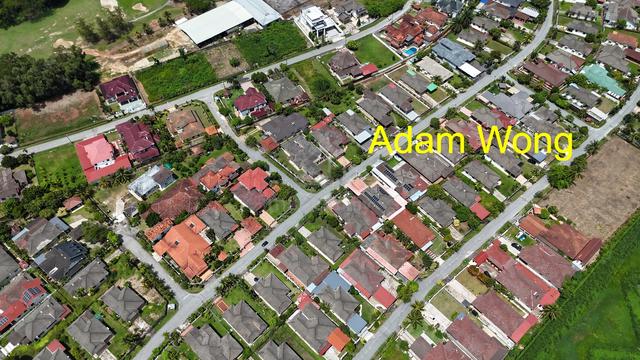 SQUARE SHAPE Vacant Residential Bungalow Land Cinta Sayang Golf Club 1