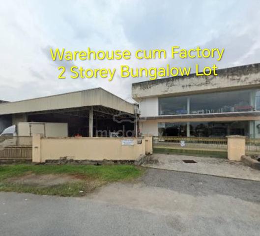 Warehouse cum Factory 2 Storey Bungalow lot @Menglembu Main Town Ipoh 1