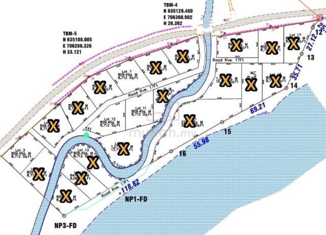 Lot tanah Mandalipau, Papar dekat sungai 15 min pan borneo highway 1