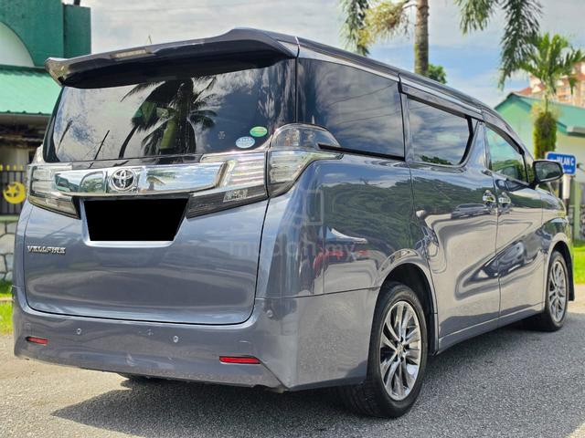 2015 Toyota VELLFIRE 2.5 X (A)VVIP OWNER 8 SEATER - 2