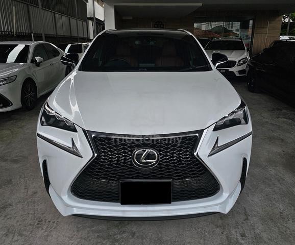 2016 Lexus NX200t F-SPORT HI 2.0 (A) RED LEATHER - 1