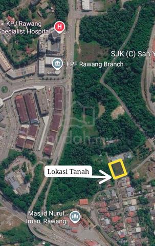 Tanah Lot 11,200 sft Pusat Bandar Rawang 1