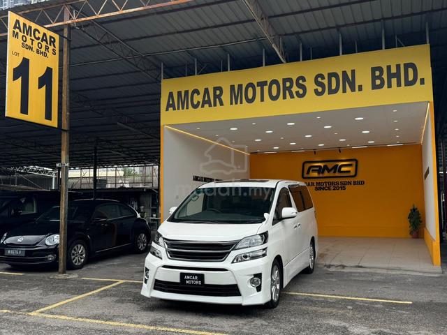2010/11 Toyota VELLFIRE 2.4 (A) ZP 2 P/DOOR P/BOOT - 2