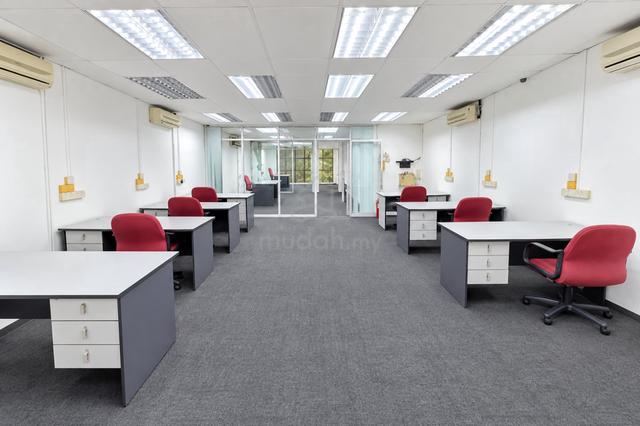 Partially Furnished 2nd Floor Office For rent. SG3 Taman Sri Gombak 1