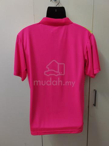 ITEM BARU_Baju T-Shirt ARORA size M Pink_Green - photo 4 of 4