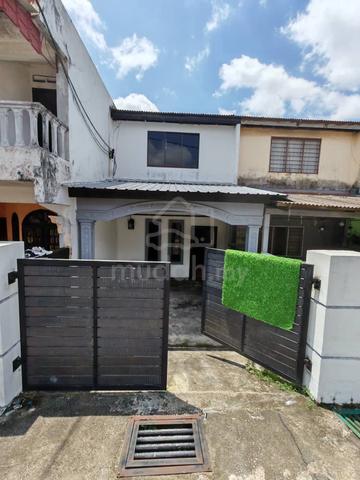 Kulai Saleng, jalan serunai, 2 storey lowcost, fully reno, full loan. 1