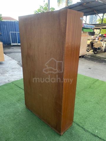 YF18AA Almari Rak Buku Kayu 3 x 5.3 Feet 4 Tier - photo 3 of 6