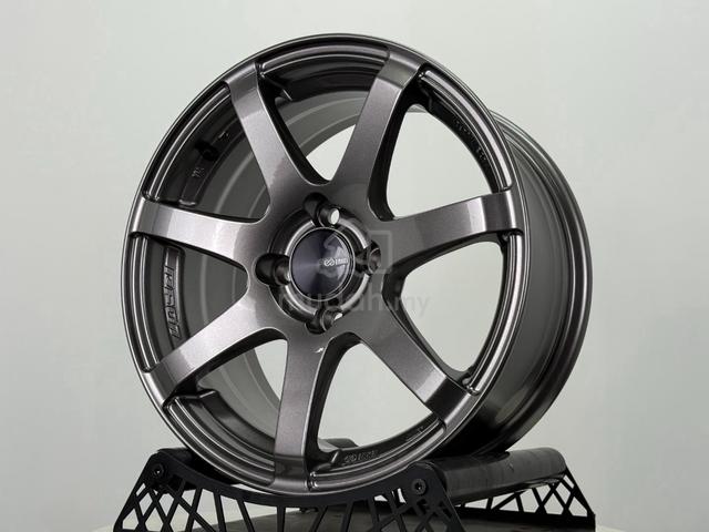 NEW 15 Enkei PF07 Rim City Jazz Vios Yaris Myvi - photo 4 of 6