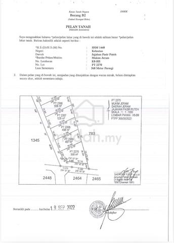 tanah lot siap geran corner lot untuk dijual 1