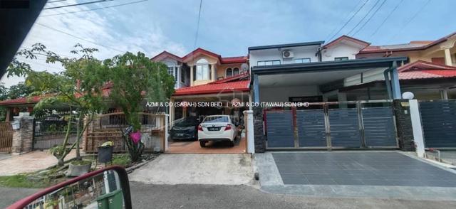Taman Puluduk 2-storey terrace house for sale, Penampang