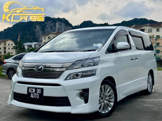 2011 Toyota VELLFIRE 2.4 ZP (A) NO DOC CAN LOAN - 2