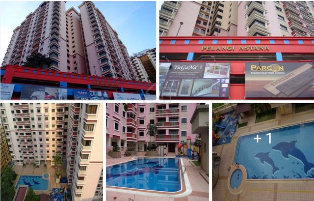 Fully Furnished aircond room Pelangi Astana near MutiaraDamansara MRT 1