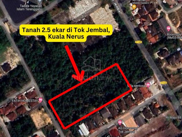 Tanah GRED A bersaiz 2.5 Ekar di Tok Jembal, Kuala Nerus, Terengganu 1