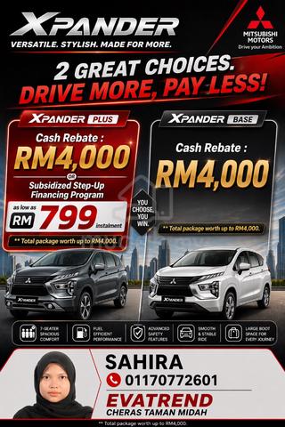 2025 Mitsubishi XPANDER 1.5 PLUS MY20 FACELIFT (A) - 1