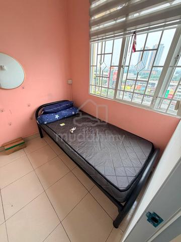 Bilik Single Room Fully Furnish Mentari Court Petaling Jaya Wifi Coway 1