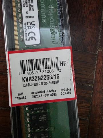 kington 16gb ddr4 (New) - photo 3 of 4