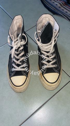 converse high cut black label