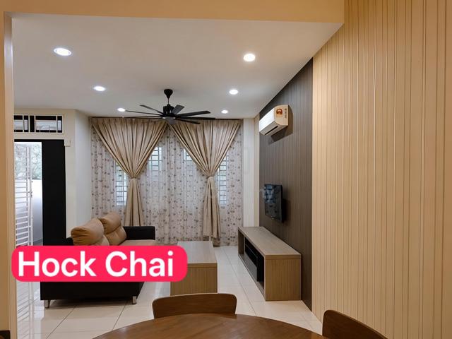 Double Storey Terrace House Renovated + Furnished | Sungai Jawi Penang 1