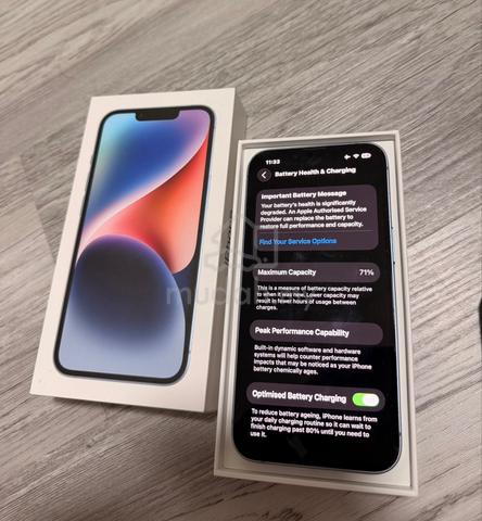 IPhone 14 128GB Blue (MY Set) Full Box - photo 3 of 5