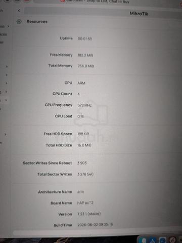 MikroTik hAP ac2 router ( 256MB Ram ) - photo 4 of 5