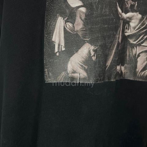 Off White Caravaggio Print Black Tee - photo 5 of 6