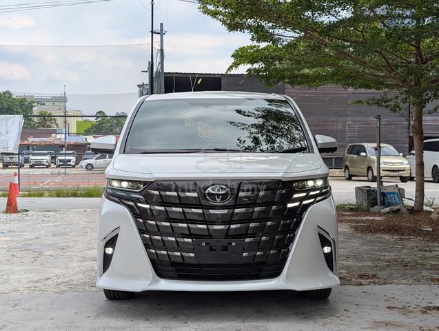 FULL LOAD MANY UNiTS 2024 TOYOTA ALPHARD Z 2.5 - 2