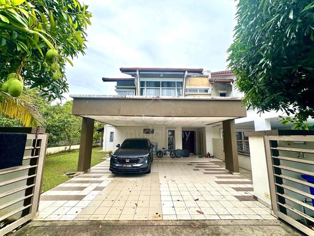 CORNER LOT sblh Masjid DENAI ALAM, Double Storey Terrace FREEHOLD 1