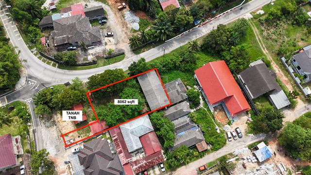 [8062 sf]CORNER LOT Bungalow land Jalan Raja Nong Chik Sg Merab Kajang 1