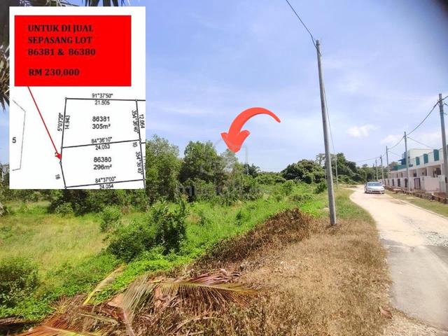 2 Lot Tanah SEMI D Kg PADANG NENAS Dekat Bandar Baru KUALA NERUS 1