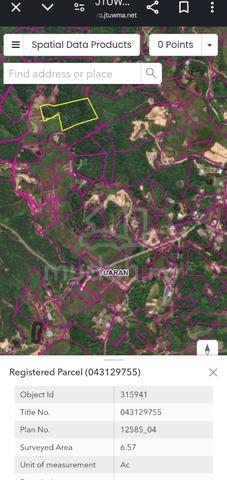 6.57 Acres Kg Tenambak Tuaran Land For Sale 1