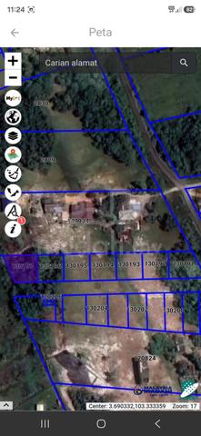 2 lot tanah bangunan pantai sepat 1