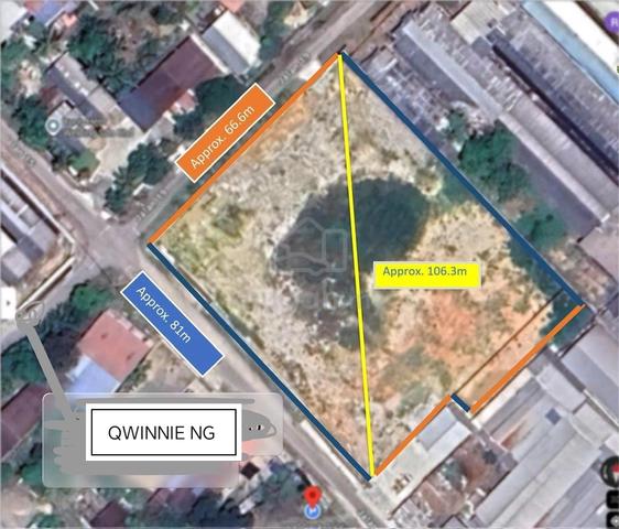 1.33 acres vacant land with fencing @ VALDOR Sg BAKAP JAWI For Rent 1