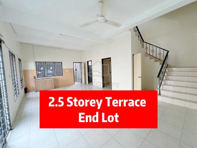 2.5 Storey Terrace End Lot Taman Sutera Prima Butterworth Bigger Land 1