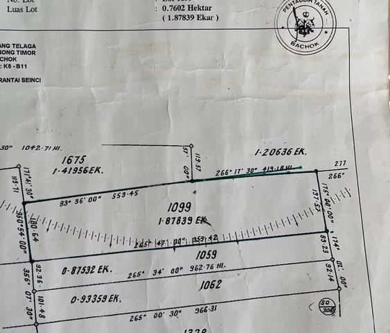 tanah untuk dijual 1